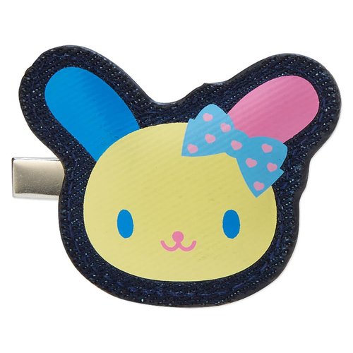 Sanrio 948870 Usahana Hair Clip Set (Heisei Character Ribbon)