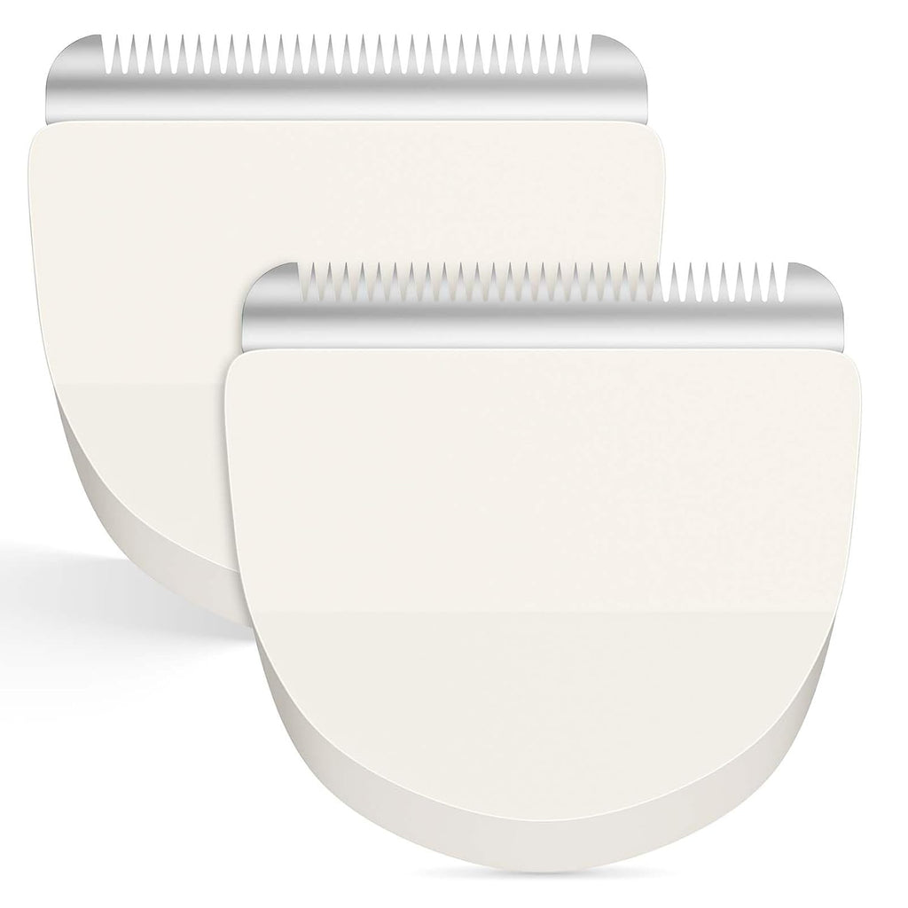 Wahl Peanut Replacement Blades - Precision Ground for Smooth Cutting | 2-Pack, White/Silver