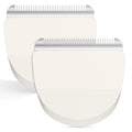 Wahl Peanut Replacement Blades - Precision Ground for Smooth Cutting | 2-Pack, White/Silver