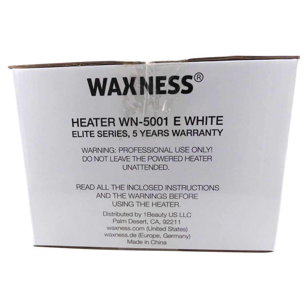 Waxness Professional Wax Heater WN-5001 White Elite-Series 1 lb - 5 Years Warranty