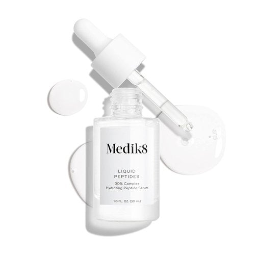 Medik8 Liquid Peptides - Regenerating Multi-Peptide Serum for Wrinkles & Fine Lines - 1.0 oz