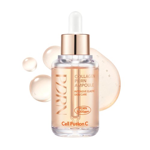 Cell Fusion C Collagen PDRN Ampoule - Salmon DNA Serum for Radiant Skin, Hydrating & Firming, 1.18 fl. oz. / 35ml