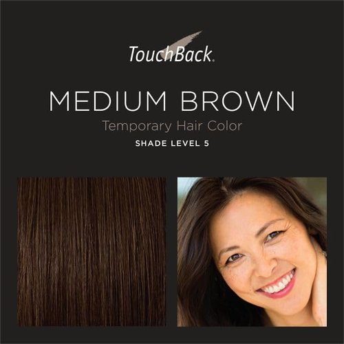 TouchBack Pro Root Touch Up Marker - Real Hair Color Applicator in Medium Brown