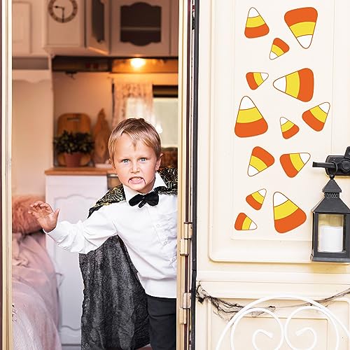 Halloween Refrigerator Magnets Candy Corn Decor Set - 14 Pack