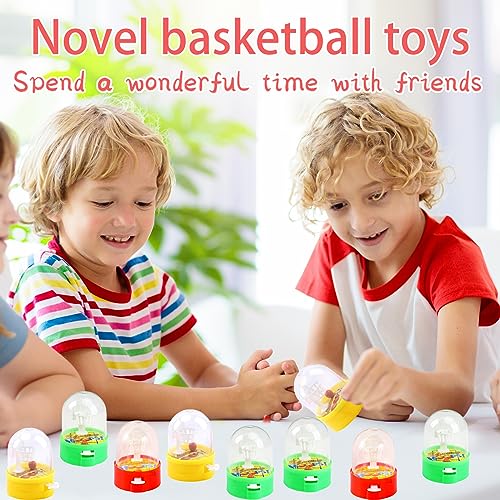 Mini Finger Basketball Shooting Game Set - 3 Pack, Party Favors & Classroom Toys