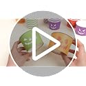 Halloween Disposable Paper Cups 8oz - 4 Styles Party Drinkware