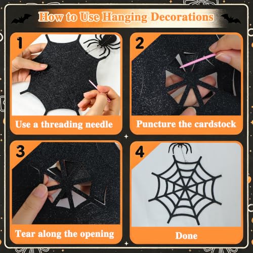 Halloween Trick or Treat Banner Decor Set with Bats Balloons & Stickers