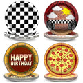 48 Pack 7-Inch Horror Game Party Paper Plates - Spooky Birthday Tableware