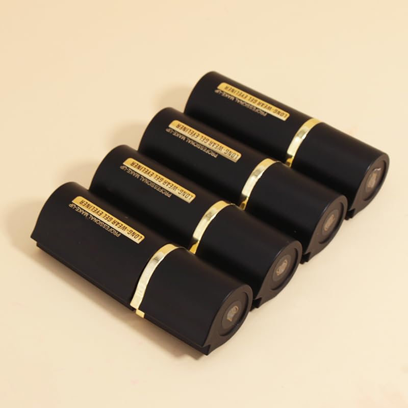 Black Eyeliner Pencil - Waterproof, Smudge-Proof, Long-Lasting Goth Makeup - 1 Count