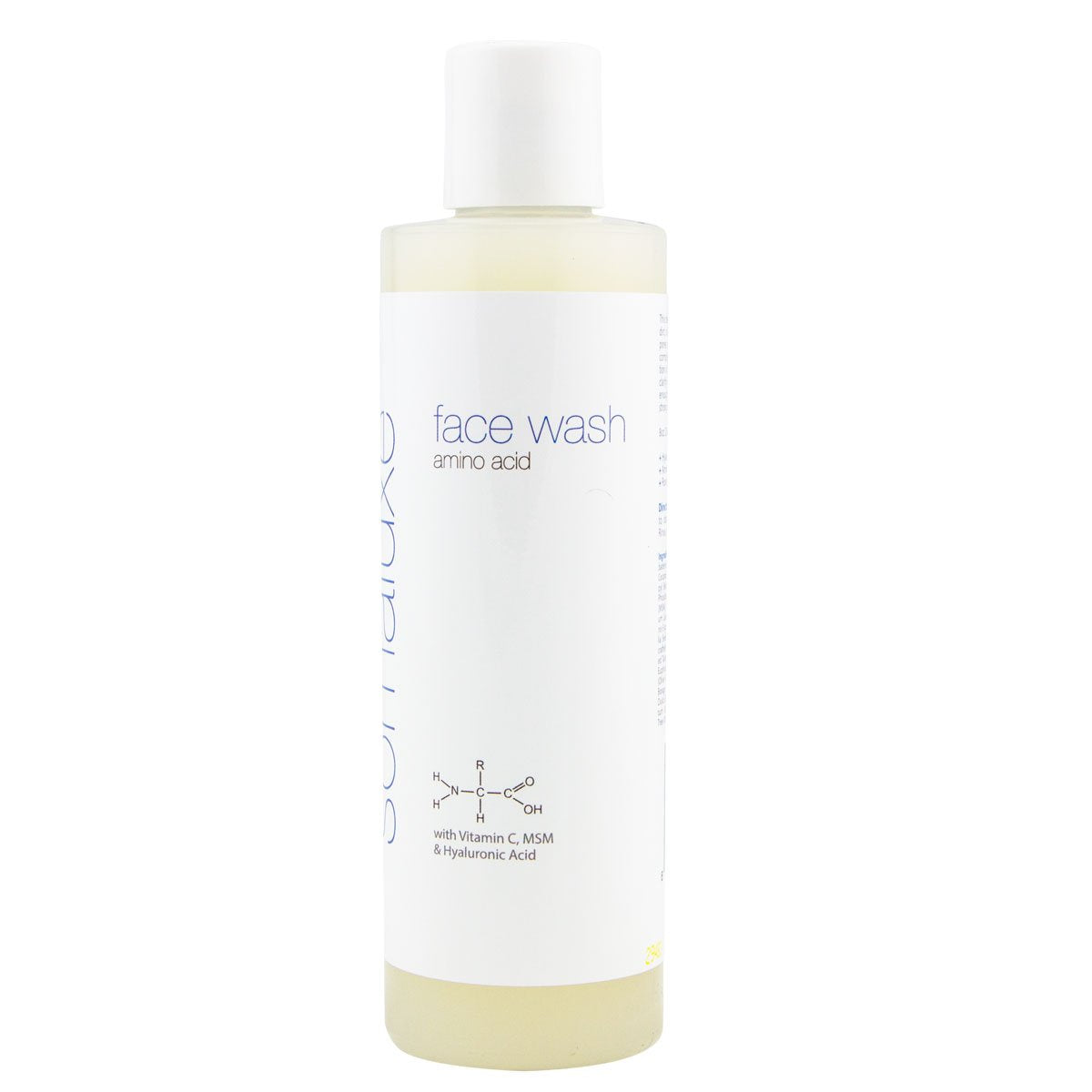 Somaluxe Hyaluronic Acid Face Wash - Vitamin C Anti-Aging Daily Cleanser for All Skin Types, 8oz