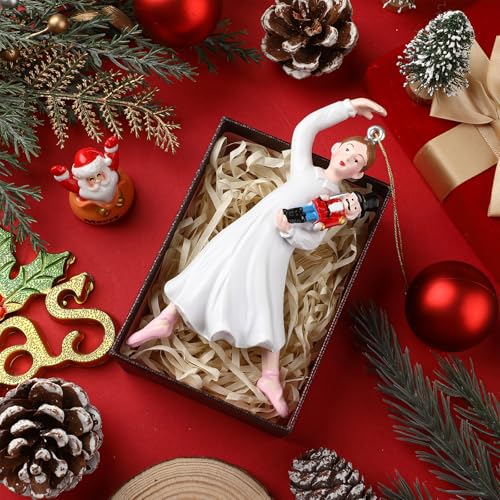 Christmas Nutcracker Ballet Ornament - Holiday Dance Decor for Tree & Gifts