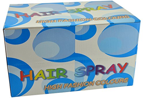 Temporary Hair Color Spray - 3 oz Can, Pack of 24