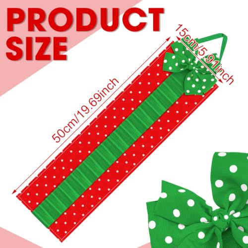 Christmas Cruise Door Decorations Fish Extender Gift Holiday Door Hanger - Red & Green