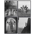 Wicca Witchcraft Wall Art Set - 11x14 Gothic Pagan Poster - Mysticism Decor