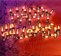 Halloween Window Silhouette Lighted Decoration - Orange - 16 Inch