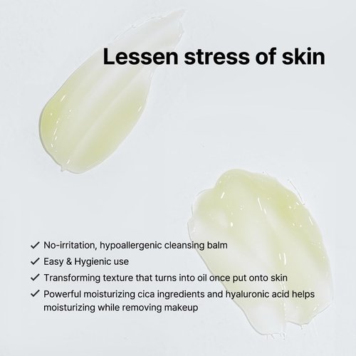 B:Lab CICA Cleansing Balm - Soft Meltaway Formula for Gentle Skin Care | 100ml