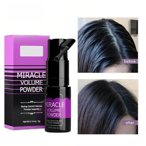 Gowwim Texture Powder - 360° Rotating Nozzle Design for Instant Volume & Oil Control | 4g Non-Greasy Matte Finish
