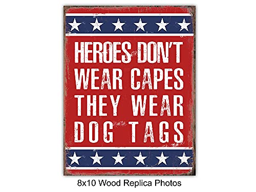 Patriotic USA Wall Art - American Flag Poster for Home & Office Decor