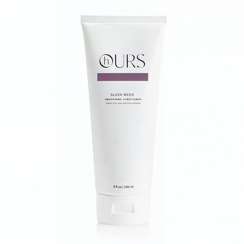 hOURS Sleek Week Smoothing Conditioner - Nourishing Coconut Oil & Pea Protein Formula | 8 oz - Sulfate-Free & Color Safe