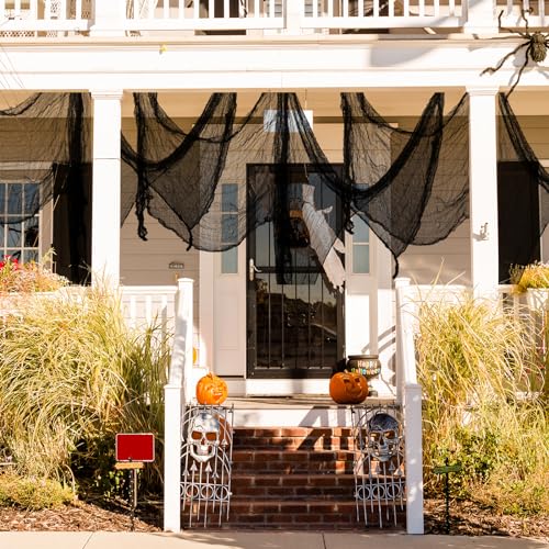 Black Halloween Creepy Cloth 630x30 Inch Spooky Haunted House Decoration