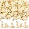 Halloween Mini Resin Ghost Cat Figures Bulk 50 Pieces - Spooky Decor & Gifts