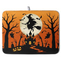 Halloween Witch & Castle Dish Drying Mat 18x24 Inch - Fall Kitchen Decor, Absorbent Microfiber Counter Protector
