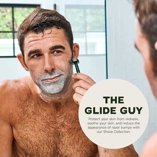 Fresh Scent Natural Post Shave & Shave Butter for Men - 2 Pack