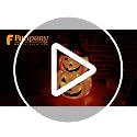 3FT Halloween Collapsible Pumpkin Decor with Lights, Star Hat, 8 Modes