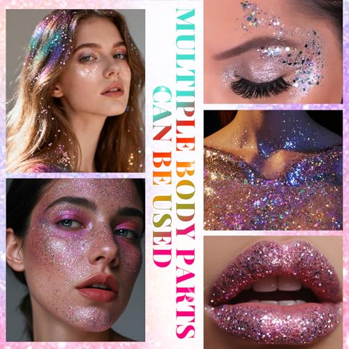 Mermaid Face and Body Glitter Stick - Fairy Sparkling Makeup, Variation: Mermaid