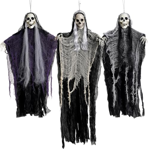 Halloween Hanging Ghost Decorations Outdoor & Indoor Spooky Haunted House Decor