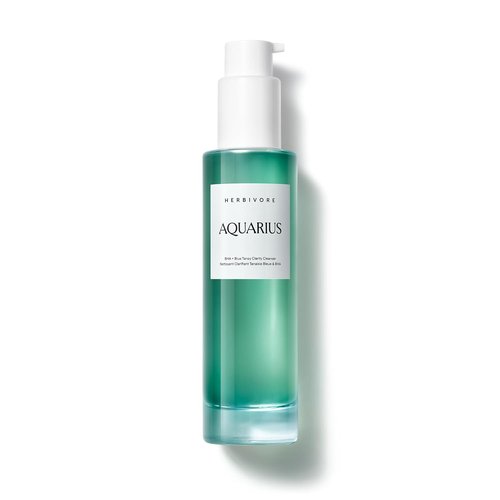 HERBIVORE Aquarius BHA Cleanser - Deep Cleansing & Gentle Exfoliation for Oily-Combination Skin | 3.3 oz Vegan
