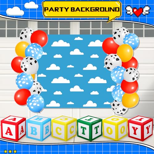 Halloween Car Decoration Kit with Banner, Balloons & Toy Boxes for Trunk or Treat