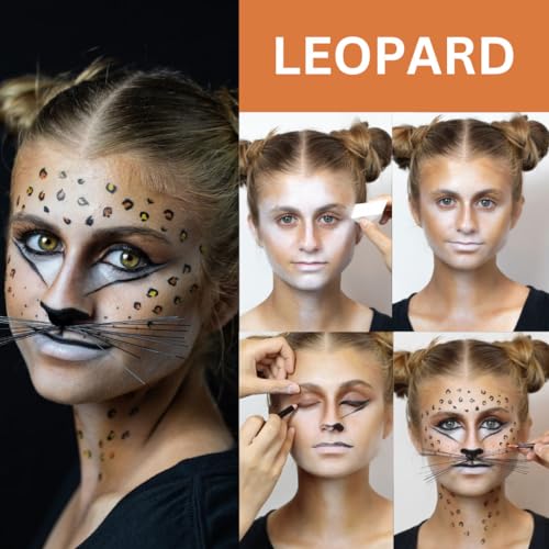 Mehron Makeup Professional Cat Character Kit - Animal Variation