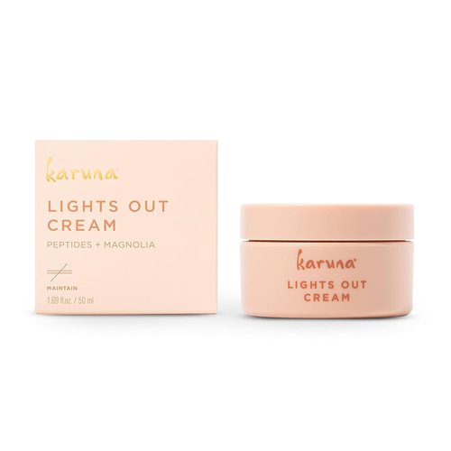 Karuna Night Cream - Anti-Wrinkle Moisturizer with Magnolia, Peptides & Hyaluronic Acid | 50 ml