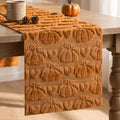 Caramel Faux Fur Table Runner 13x48 Inch - Fall Home Decor