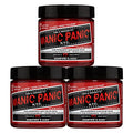 Semi Permanent Red Hair Dye - Vampire's Kiss, 4 oz, 3 Pack