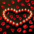24 Pack Red Flameless LED Tea Lights Candles Flickering 200+ Hours - Safe No Mess