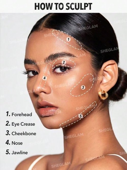 SheGlam Snatch 'n' Define Cream Contour Stick - Long Lasting, Highly Pigmented Bronzer in Terracotta
