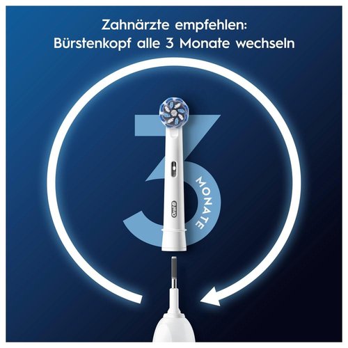 Oral-B Pro Sensitive Clean Replacement Toothbrush Heads Pack of 4
