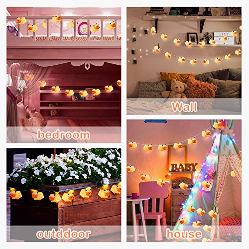 White Lamb Children's String Lights - 10 LED Little Sheep Decor for Kids Room & Party