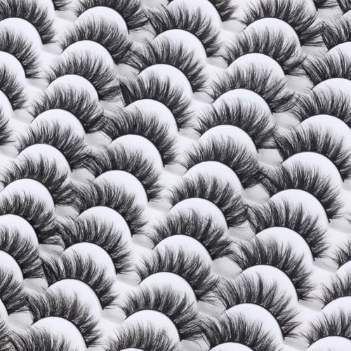 False Eyelashes 48 Pairs Wispy 3D Faux Mink Lashes - ZSN-036 (10-18mm)