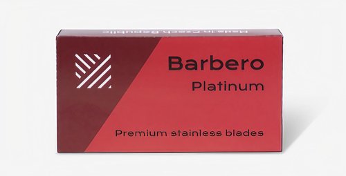 100 Barbero Platinum Razor Blades
