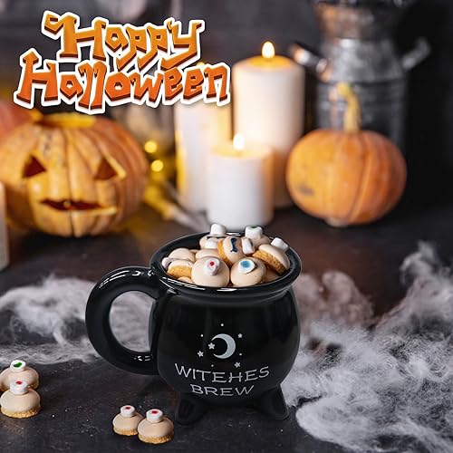 Witch Brew Cauldron Coffee Mug - 10oz Ceramic Halloween Drinkware