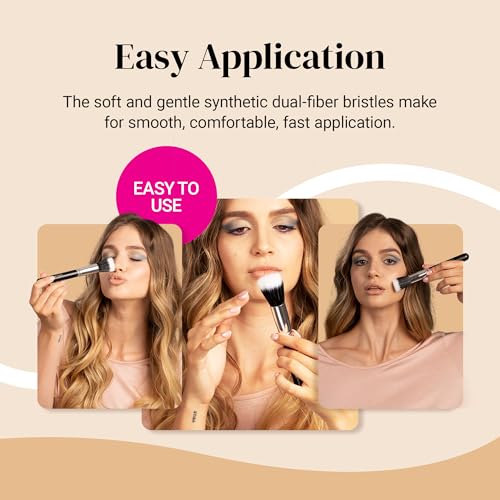 Keshima Duo Fiber Stipple Brush for Flawless Makeup Application