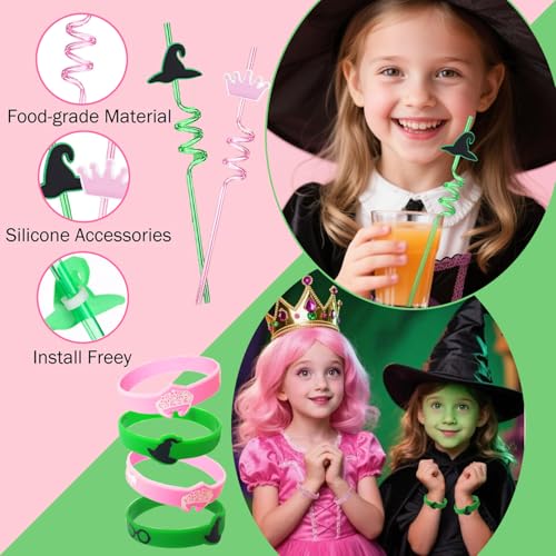 Party Favor Set with Bubbles Notebooks Pencils Straws Wristbands & Bags - 70 Pieces