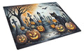 Halloween Black Cat Glass Cutting Board Large Decorative Kitchen Chopping & Serving Board - Variation of THIS listing