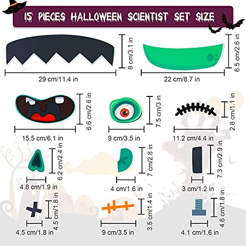 Halloween Refrigerator Magnets Set - 28pcs Spooky Decor for Fridge, Cabinet & Metal Surfaces