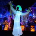 10 FT Giant Ghost Inflatable Halloween Yard Decoration with LED Lights