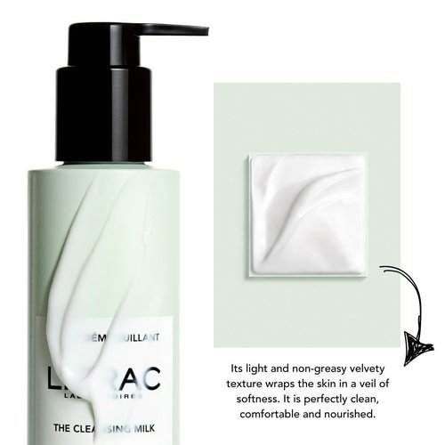 Lierac Cleansing Milk - Nourishing Face Makeup Remover & Hydrating Cleanser | 200ml