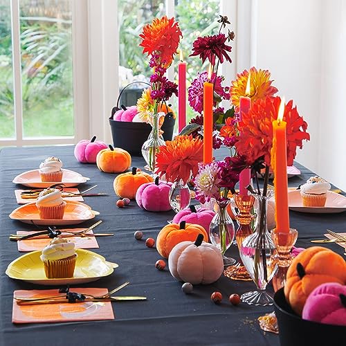 Halloween Paper Hanging Decorations - Skeleton Cat & Dog Set, Reusable & Eco-Friendly
